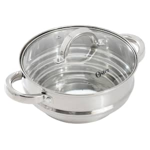 Sangerfield 8 in. Universal Stainless Steel Double Boiler with Lid