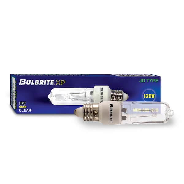 Bulbrite 15W 120V T7 Clear Short Appliance Tube, E12 Base, 15T7 (120V)