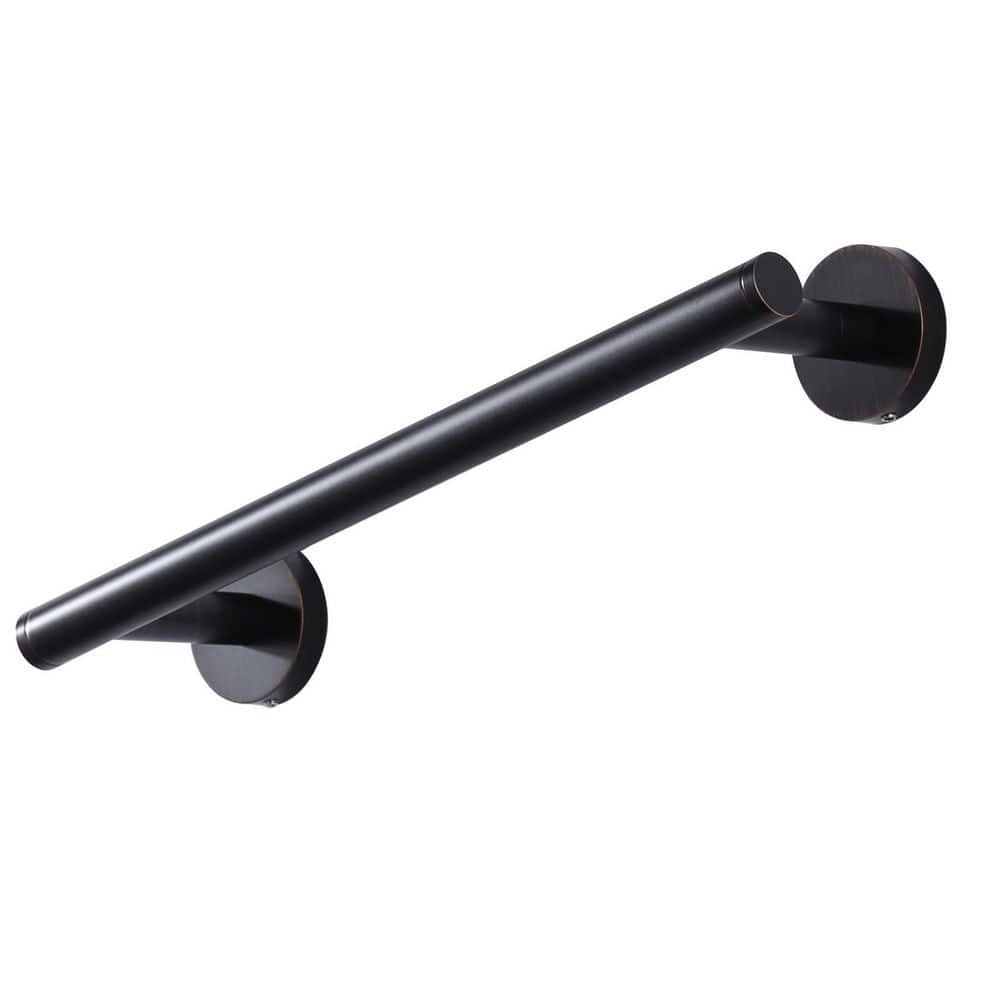 12 in. Wall Mounted Towel Bar Hardware Accessory in Oil Rubbed Bronze price history on PriceWatchPro