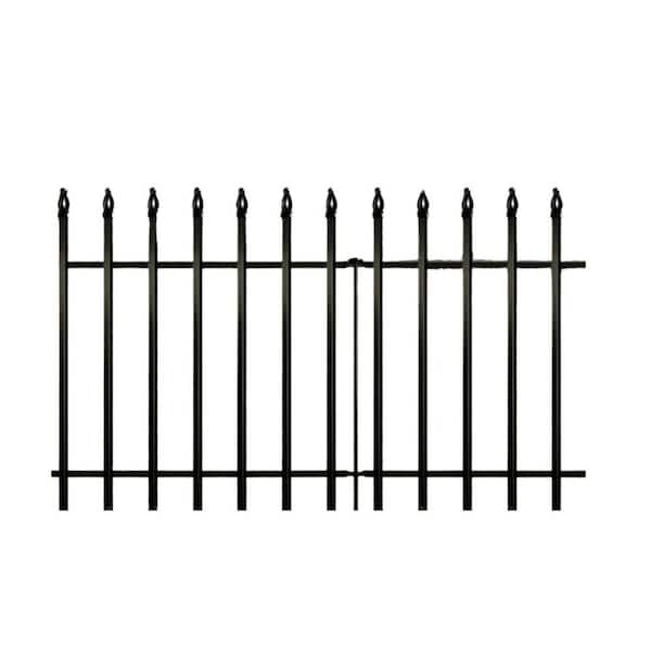 24 Rustproof Metal Garden Fence Animal Barrier Border for Outdoor Patio Yard Lawn Flower Bed 5 Pack