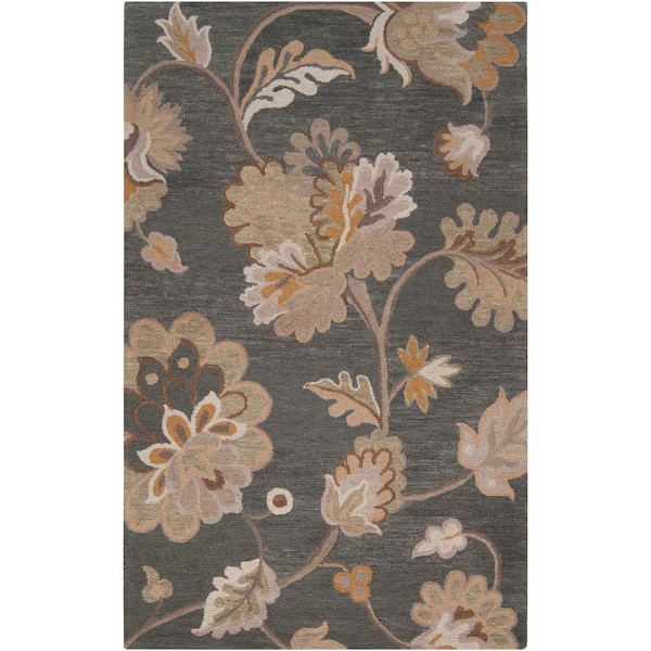 Artistic Weavers Clover Charcoal 2 ft. x 3 ft. Indoor Area Rug