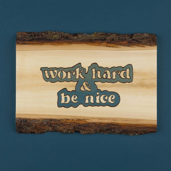 Walnut Hollow Wide-Edge French Corner Basswood Plaque, 8 in. x 10 in. x 3/4  in.