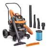 RIDGID 16 Gal. 7.0 Peak HP NXT Power Shop Vacuum HD1900 Wet Dry Vac with Cart, Fine Dust Filter, Pro Hose and Accessories HD1900