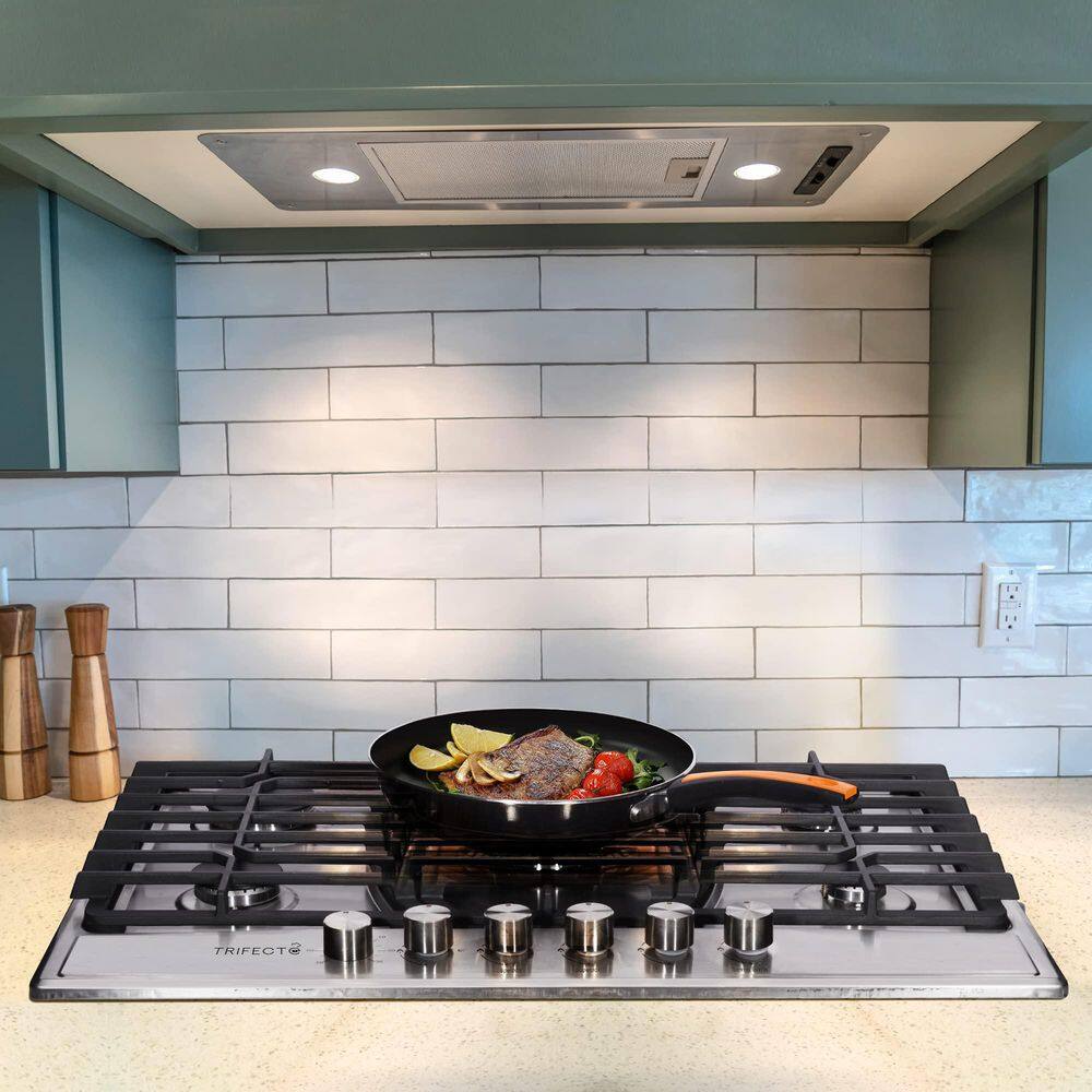 30-Inch Stainless Steel Gas Cooktop with 5 Burners