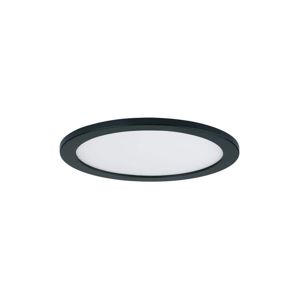 Maxim Lighting Wafer 7 in. RD Integrated LED Surface Flush Mount 3000K
