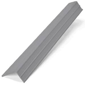 8 ft. Coastal Grey PVC Deck Board Cover Edge Trim for Composite and Wood Patio Decks