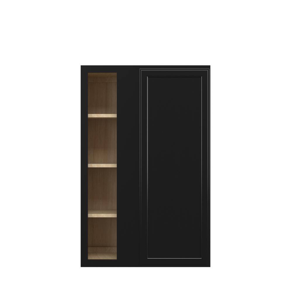 Belle Haven Recessed 27 in. W x 42 in. H x 12 in. D in Driftwood Plywood Assembled Corner Blind Wall Cabinet price history on PriceWatchPro