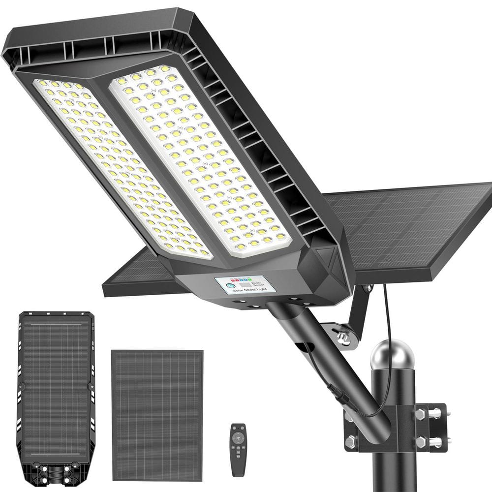 8000W 220000 Lumen 220° Black Dusk to Dawn Integrated LED Flood Light price history on PriceWatchPro