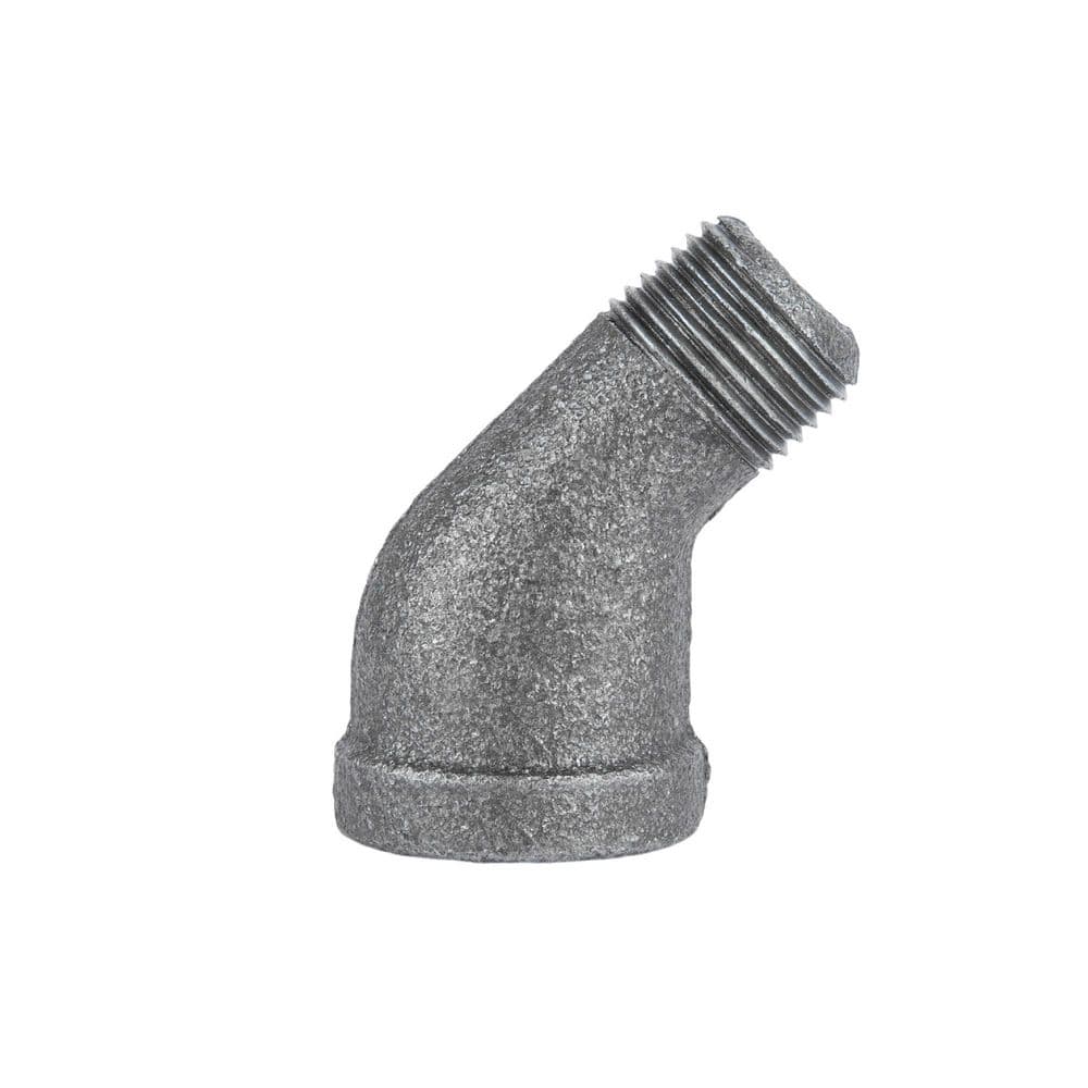 45° Elbow 3/8" Male BSPP x 3/8" Male BSPT | Titan Fittings Pipe Fittings Elbow 45 Degree SAE 1/4" 3/8" 1/2" 3/4&#