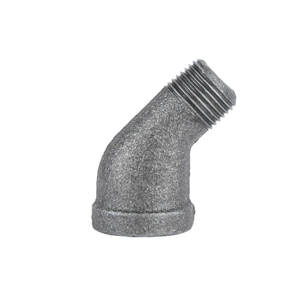 STZ 3/8 in. Black Iron 45° Street Elbow