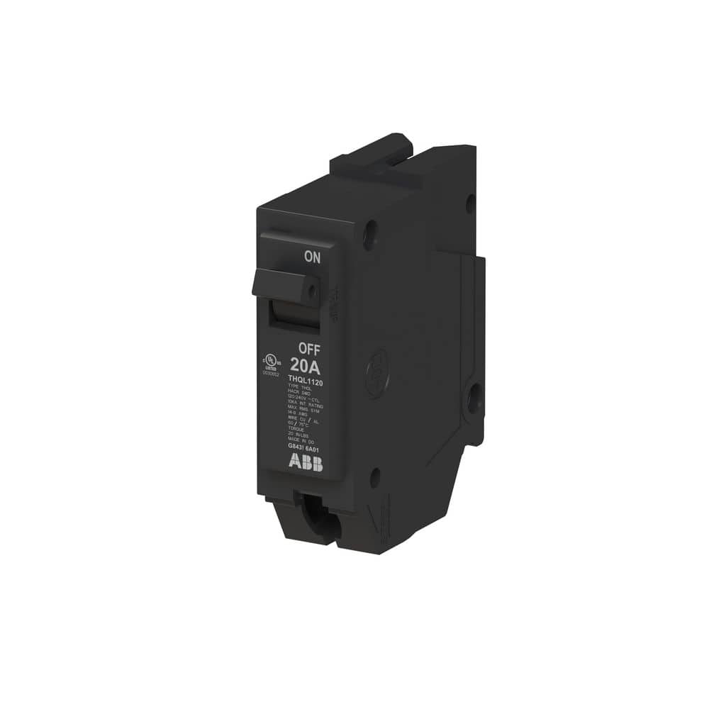 20 Amp 1 in. Single Pole Circuit Breaker (THQL1120A)