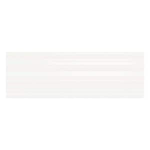 Galactic 11.7 in. x 35.2 in. White Ceramic Satin Wall Tile (17.16 sq. ft./case) 6-Pack
