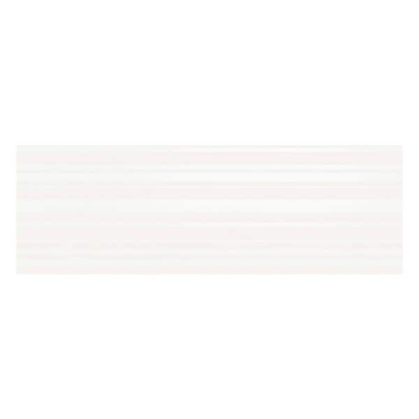 Apollo Tile Galactic White 6 in. x 6 in. Satin Ceramic Wall and Floor Sample Tile (0.25 sq. ft./Piece)