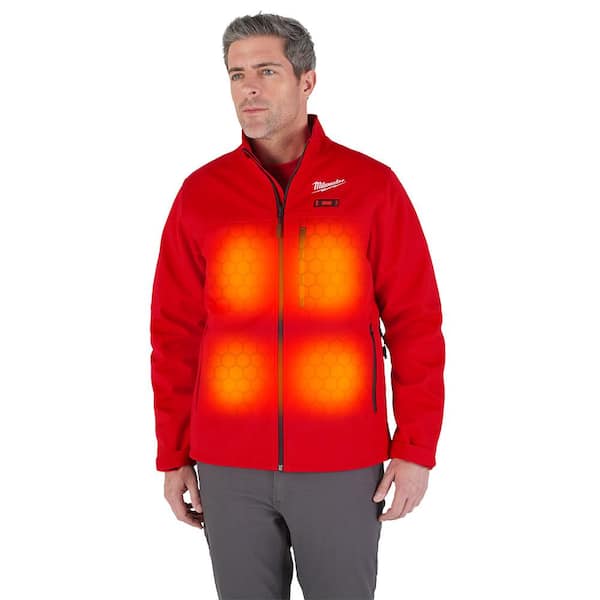 Milwaukee Men's Small M12 12V Lithium-Ion Cordless TOUGHSHELL Red