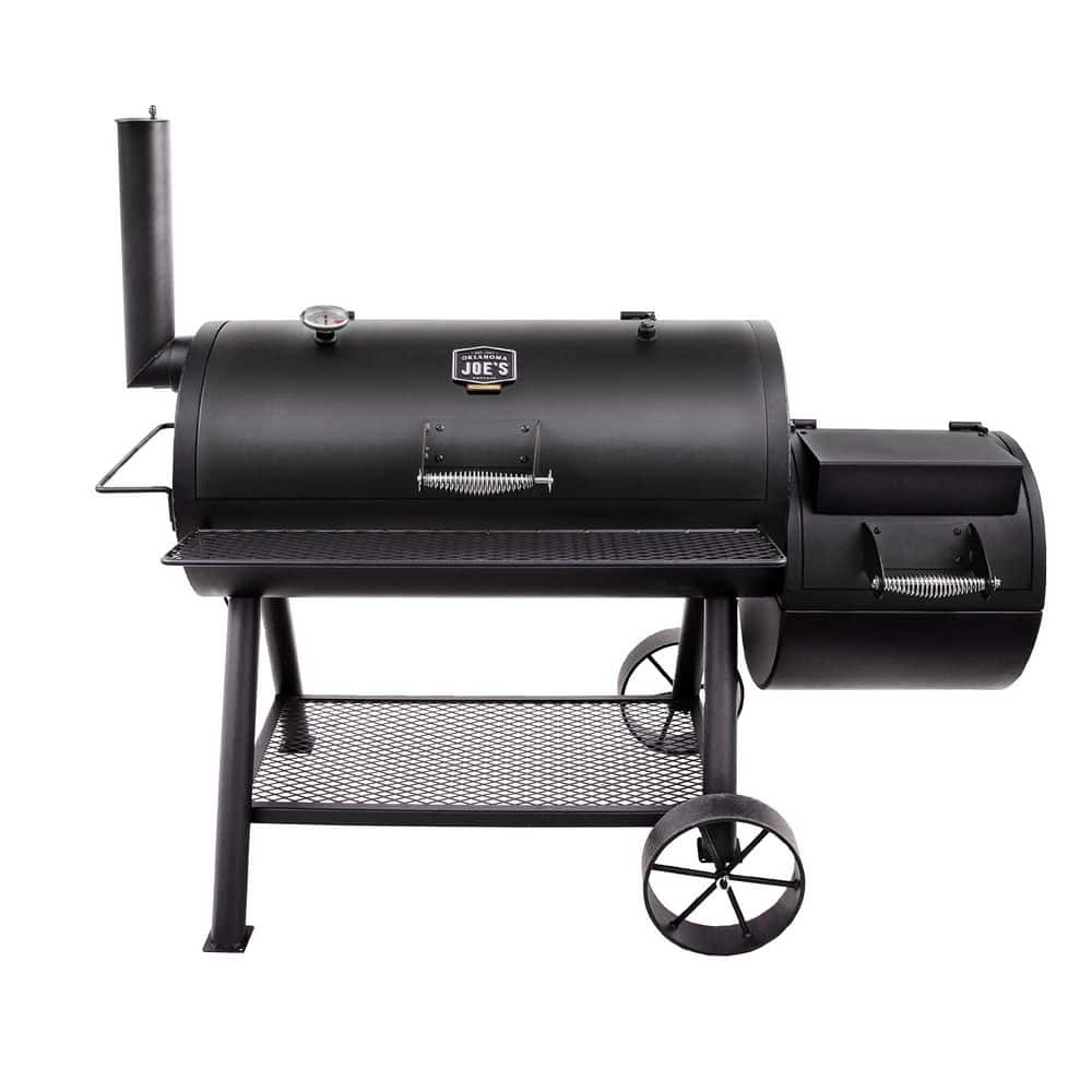 Longhorn Offset Charcoal Smoker and Grill with 1060 sq. in. Cooking Area in Black price history on PriceWatchPro