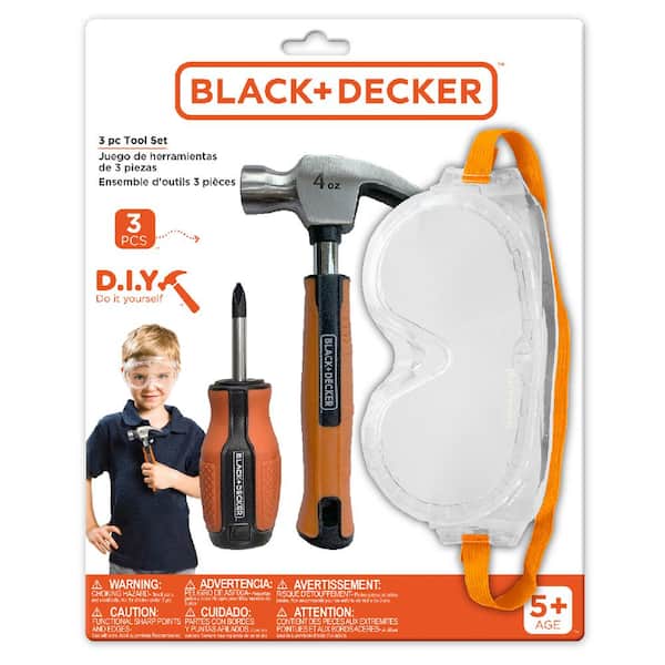 BLACK+DECKER Black and Decker Pretend Play Toolset