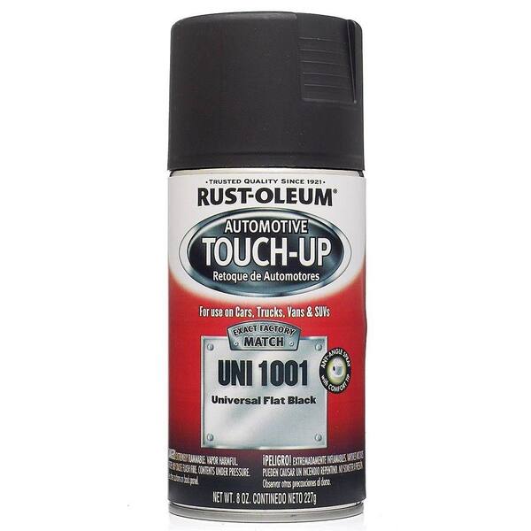 Rust-Oleum Automotive 8 oz. Universal Flat Black Touch-Up Spray Paint (6-Pack)