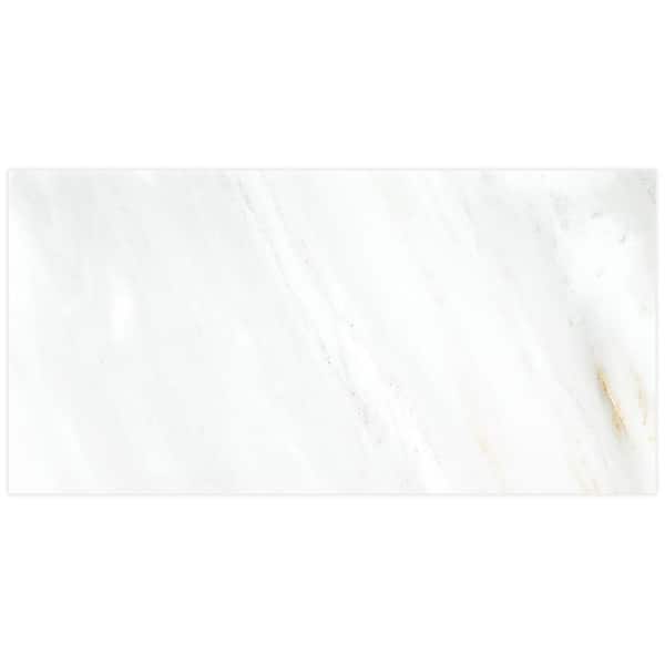 MSI Greecian White 12 in. x 24 in. Polished Marble Floor and Wall Tile (10 sq. ft./Case)