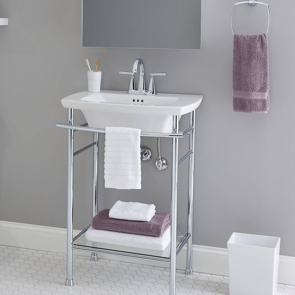 Edgemere Polished Chrome Wall Mounted Towel Ring