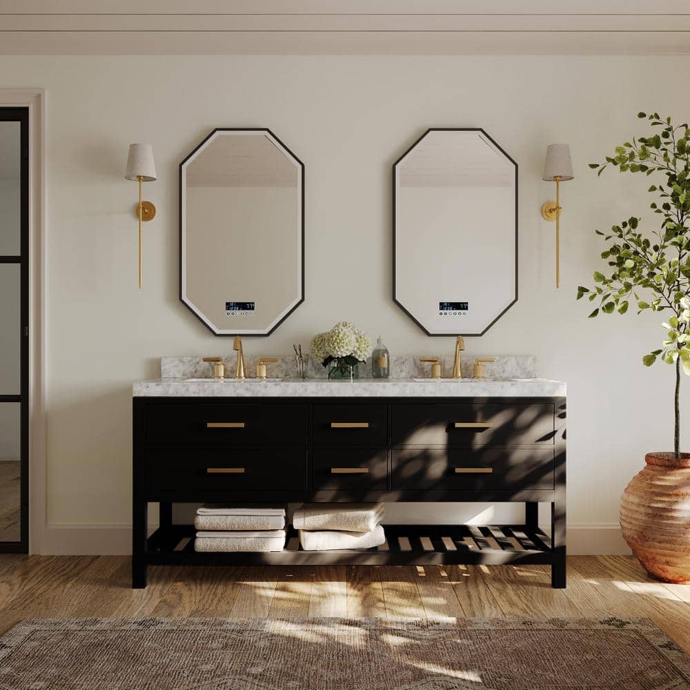 第一ネット Designs Ancerre Elizabeth in Vanity Bath D in. 22 x W in. 72 帽子