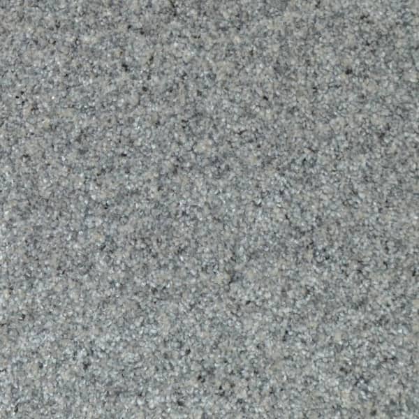 Home Decorators Collection Port Abigail II  - Bay - Gray 60 oz. SD Polyester Texture Installed Carpet