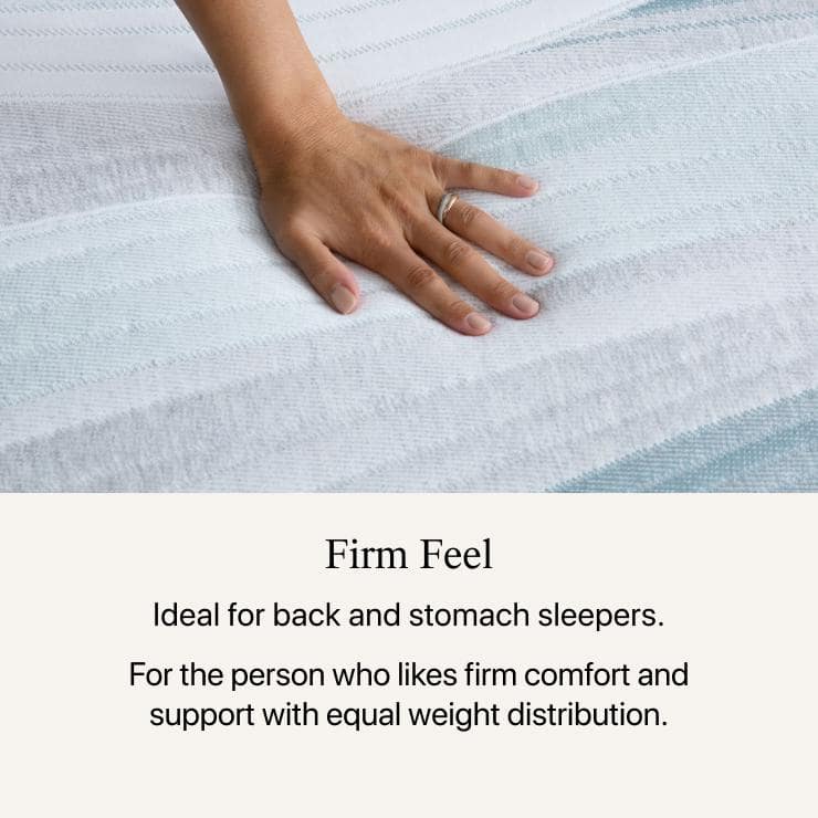 Full Firm Hybrid Mattress with Boxspring and Innerspring