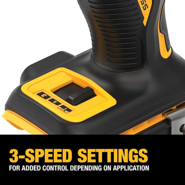 DEWALT ATOMIC 20V MAX Cordless Brushless 1/2 in. Variable Speed Impact  Wrench (Tool Only) DCF921B - The Home Depot
