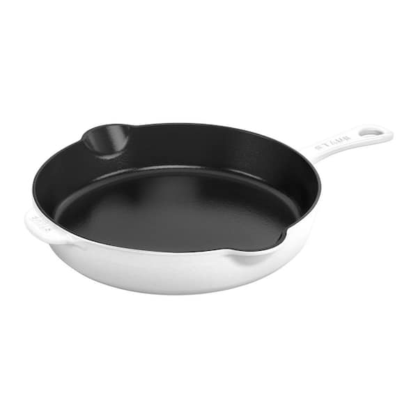 Cast Iron 11 in. Traditional Skillet - White