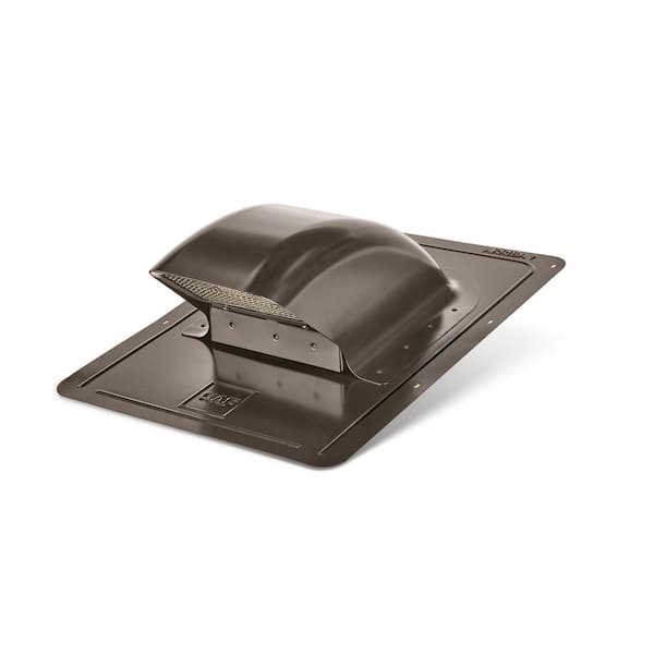 Master Flow Bath & Dryer Rooftop Appliance Vent in Weathered Wood - Galvanized Steel - 1 Pack