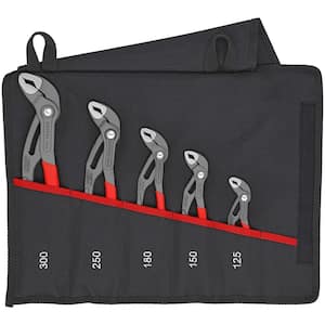Cobra Pliers Set with Tool Roll (5-Piece)
