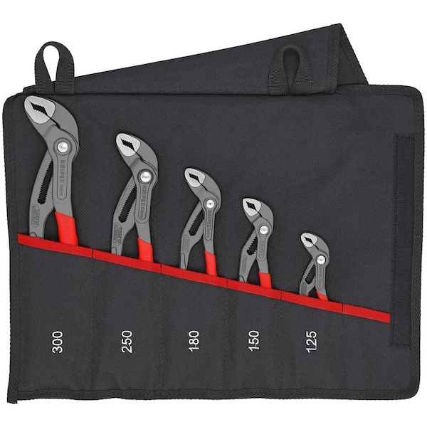 Professional Tool Set with Tool Roll 5-Piece Channellock Tool Roll-4 