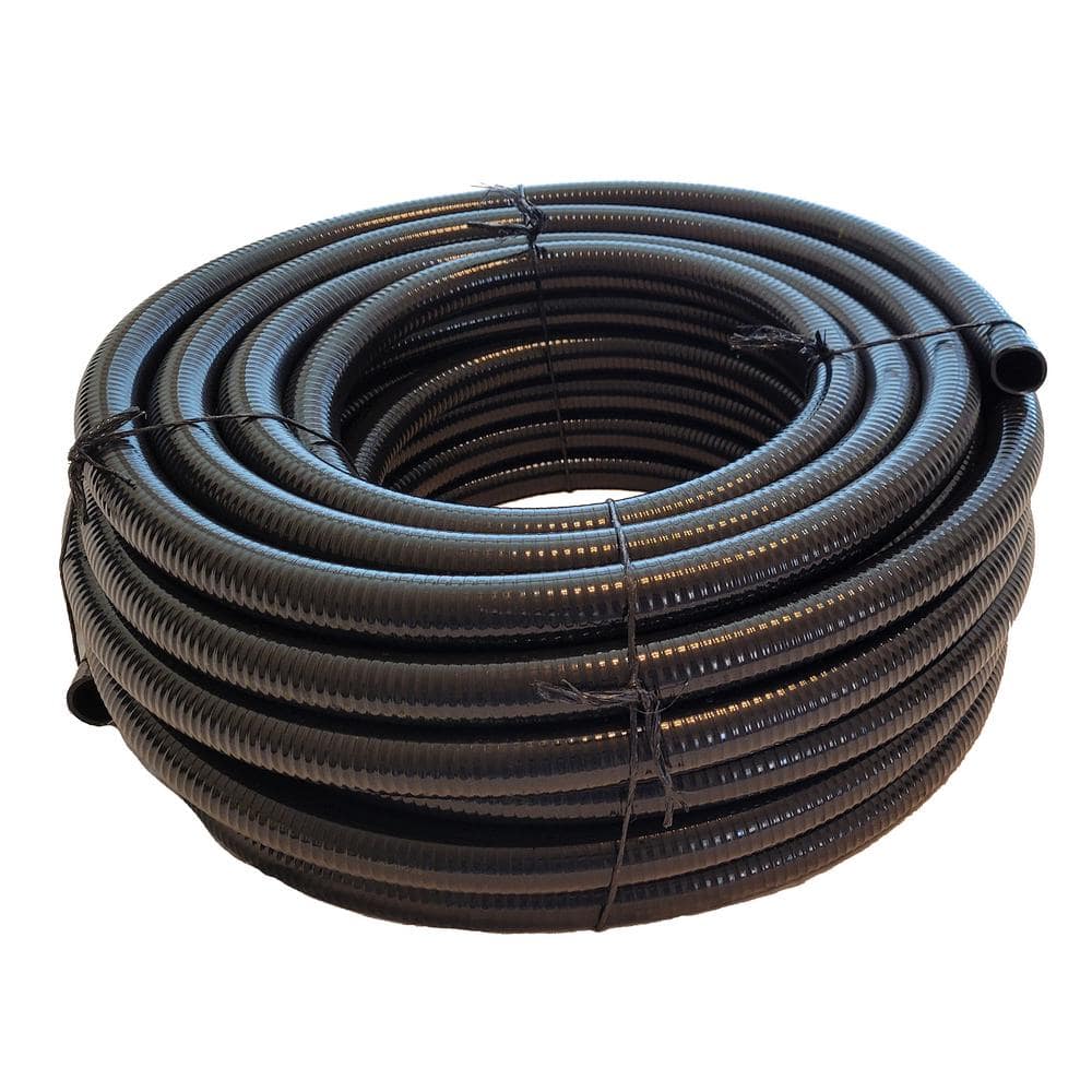 HYDROMAXX 3/4 In. X 25 Ft. Black Non Metallic Flexible Liquid Tight ...