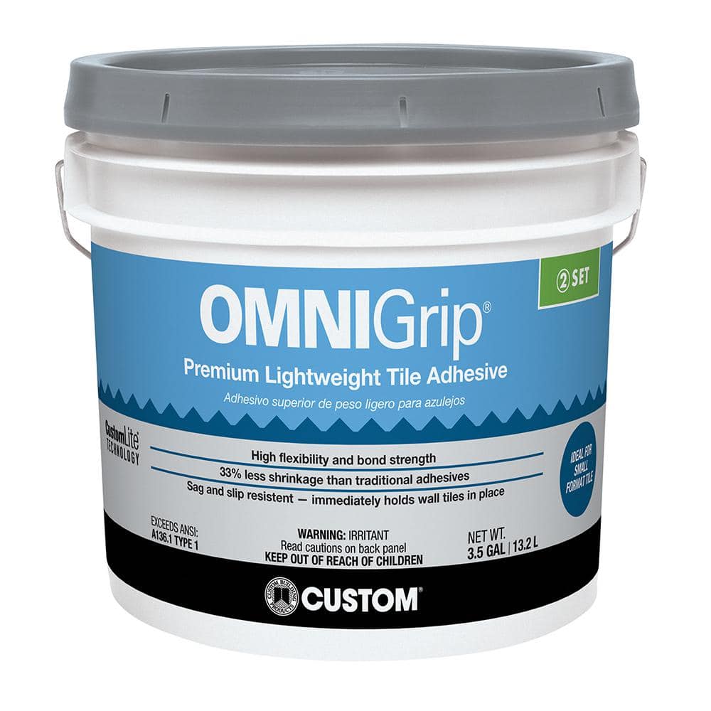 Custom Building Products OmniGrip 14 qt. Premium Lightweight