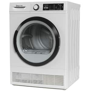 4.0 cu. ft. ventless, Condensing Front Load Stackable Electric Dryer, 24 in. in White