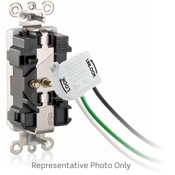 20 Amp 125 V Commercial Grade Duplex Outlet/Receptacle, Light Almond (1-Pack) M5362-ST