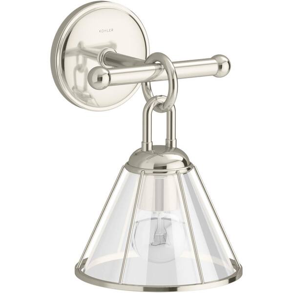 KOHLER Terret 1-Light Polished Chrome Wall Sconce