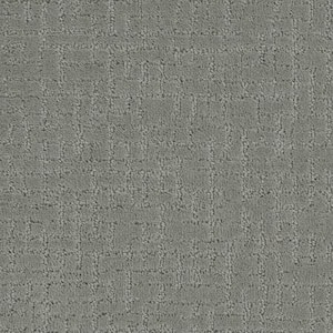 West Springs  - Silverton - Gray 28 oz. SD Polyester Pattern Installed Carpet