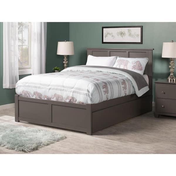 Afi Madison Full Platform Bed With Flat, Twin Or Full Bed For Teenager
