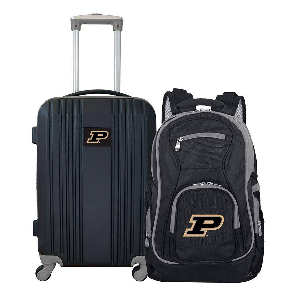 Mojo NCAA Purdue Boilermakers 2-Piece Set Luggage and Backpack CLPUL108 ...