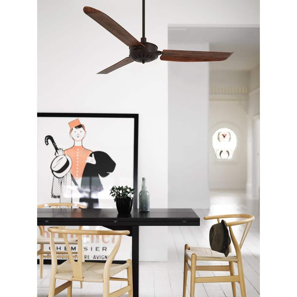 Carolina Oil Rubbed Bronze and Dark Koa 56 in. Ceiling Fan price history on PriceWatchPro