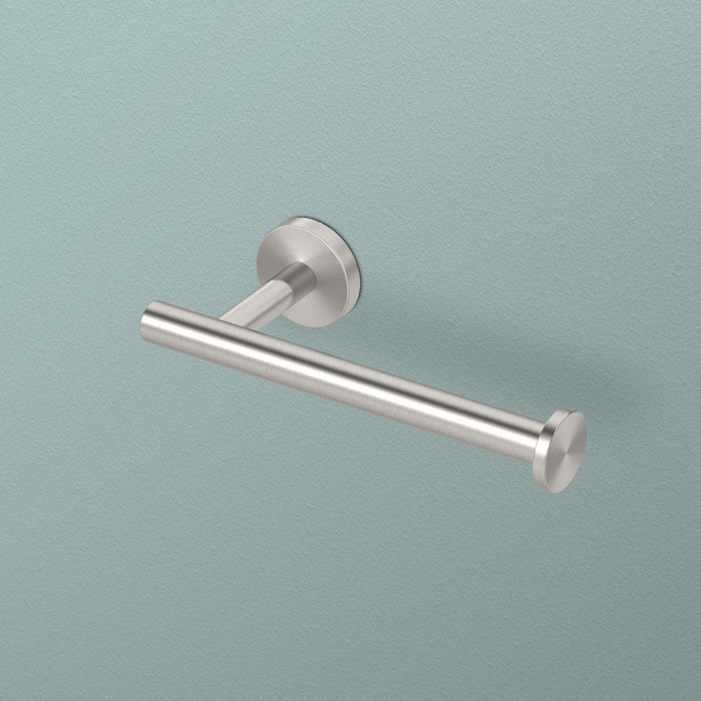 Brushed Nickel Wall Mounted Toilet Paper Holder