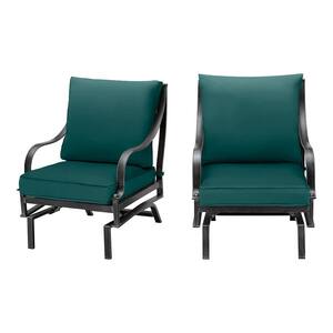 rocking aluminum highland malachite cushionguard pewter cushion lounge chair point pack outdoor fg mlct hampton bay frame material