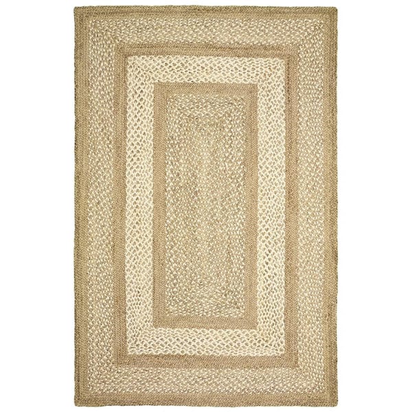 HomeRoots Bernadette Tan 4 ft. x 6 ft. Rectangle Area Rug