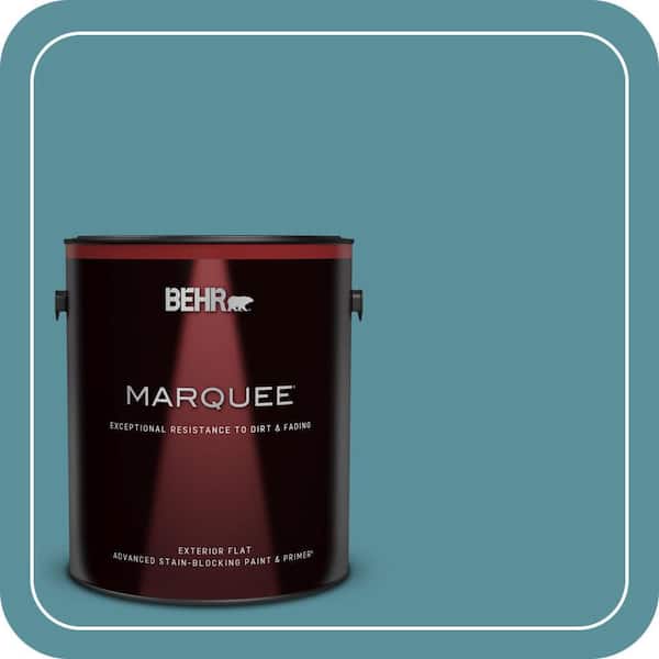 BEHR MARQUEE 1 gal. #520F-5 Harbor Flat Exterior Paint & Primer