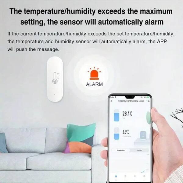 Google home hot sale temperature monitor