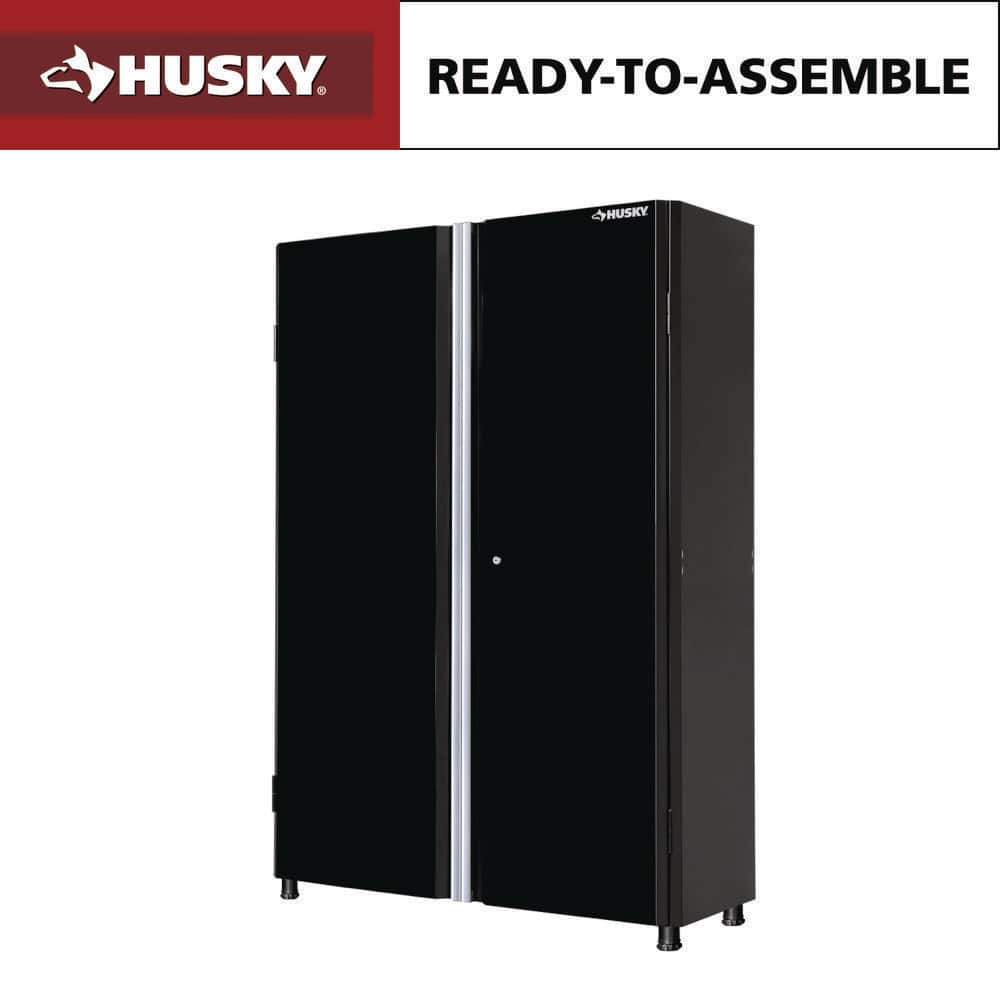 Husky Ready-to-Assemble 48 in. W x 72 in. H x 18.3 in. D 24-Gauge