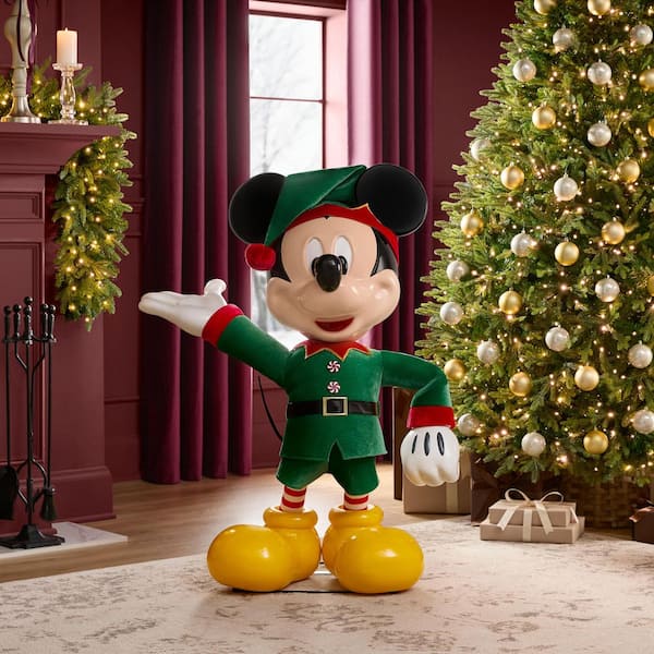 4 FT Animated Interactive Holiday Mickey Mouse