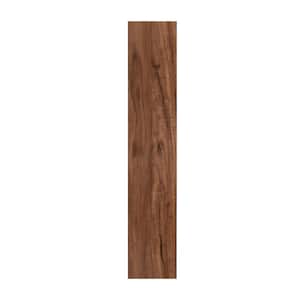 Flex Flor 9 in. Width Rustic Cherry Water Resistant Peel and Stick Vinyl Plank Flooring (24 sq. ft./case)