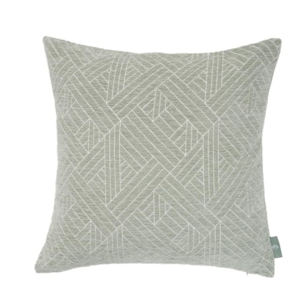 FRESHMINT Anke Woven Geometric 18 in. x 18 in. Pillow