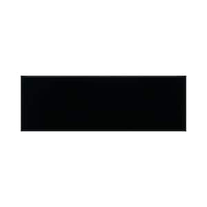 Restore Black 4-1/4 in. x 12-7/8 in. Glossy Ceramic Wall Tile (10.64 sq. ft./Case)